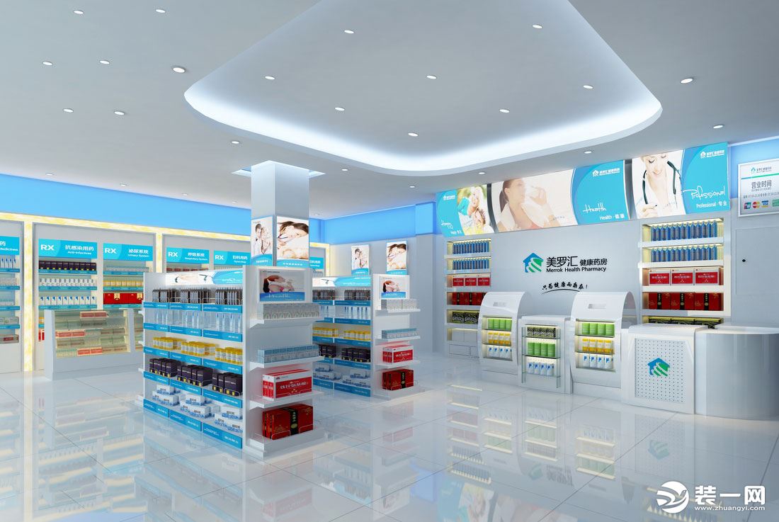 最新藥店裝修效果圖，打造現代舒適醫療空間