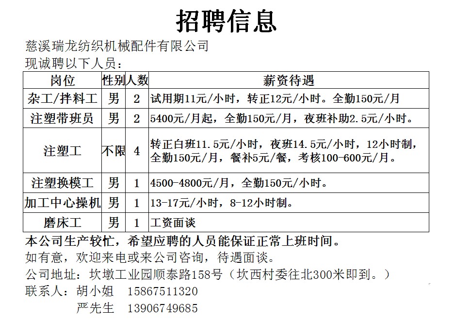 慈溪最新駕駛員招聘信息,慈溪最新駕駛員招聘信息概覽