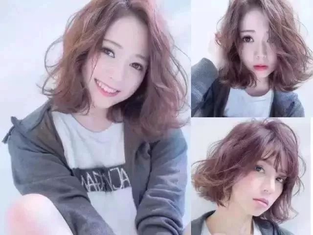 短發燙發女生最新發型,最新短發燙發發型，女生時尚潮流之選
