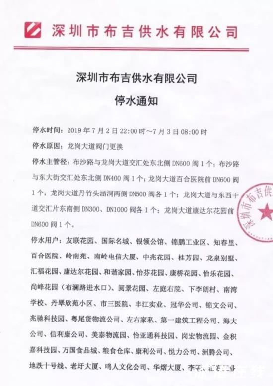 深圳最新停水,深圳最新停水事件，探究原因、影響與解決方案