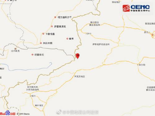 新疆阿克蘇地震最新消息今天,新疆阿克蘇地震最新消息今天