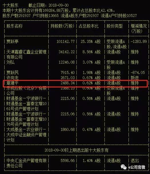 章建平最新持股,章建平最新持股動向，深度解析與前景展望